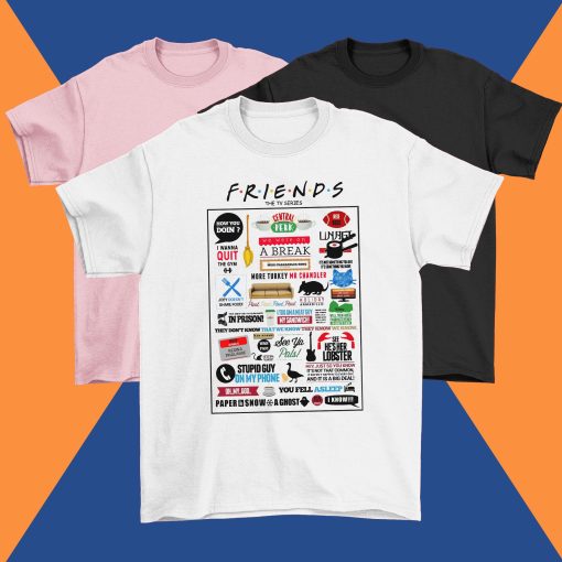 FRIENDS Infographic T-Shirt